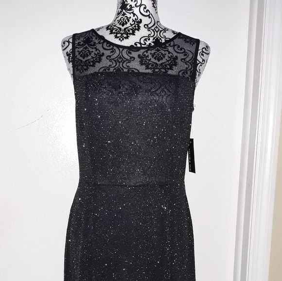 sparkling midi dress